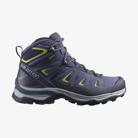 Salomon X ULTRA 3 MID GORE-TEX Wanderstiefel Damen Blau [1BQA-W]